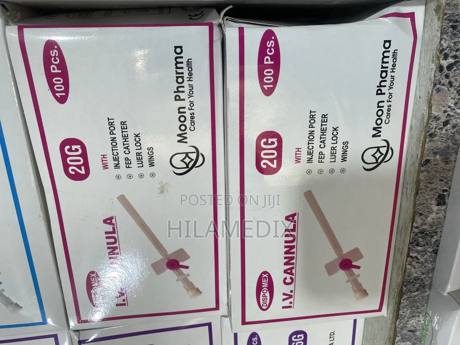 Iv Cannula 20g (Pink)