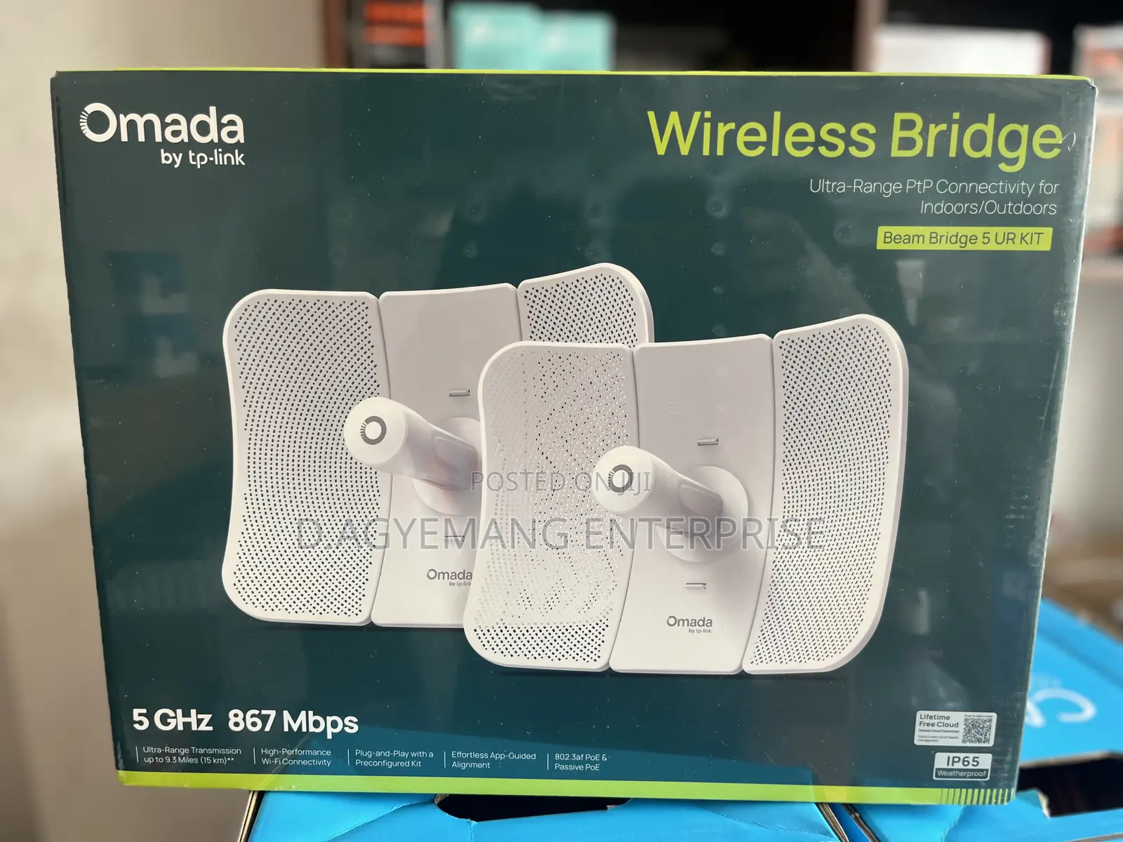 Tplink Omada Beam Bridge 5ghz Kit Outdoor