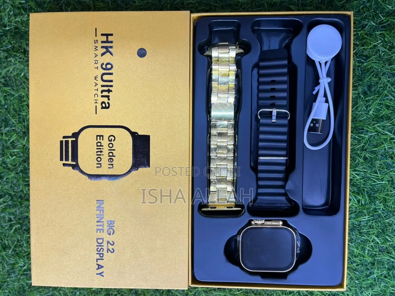 Ultra Gold Prestige Edition – Luxury Smartwatch Set