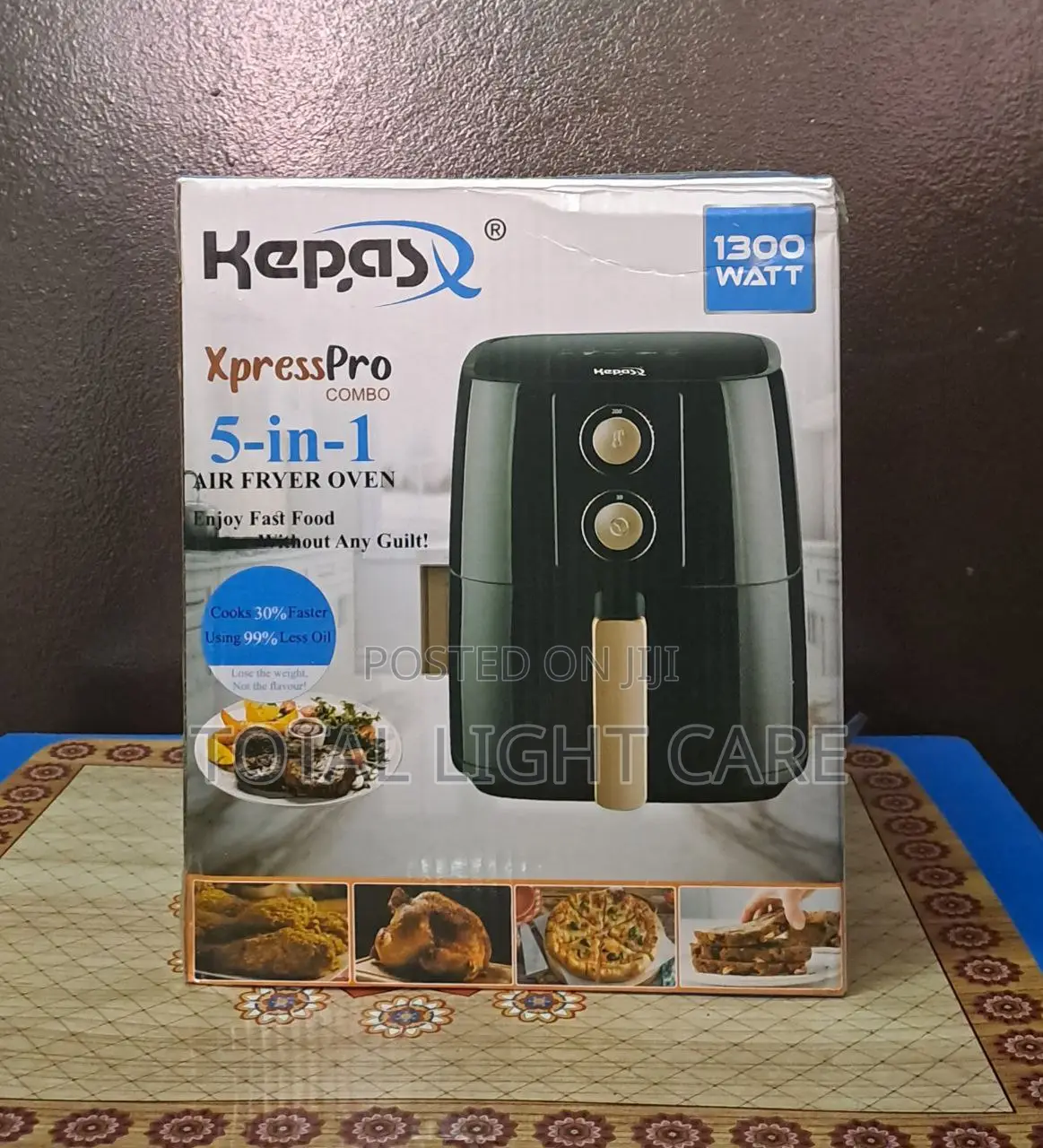 1300watts Kepas 5 in 1 Air Fryer Oven