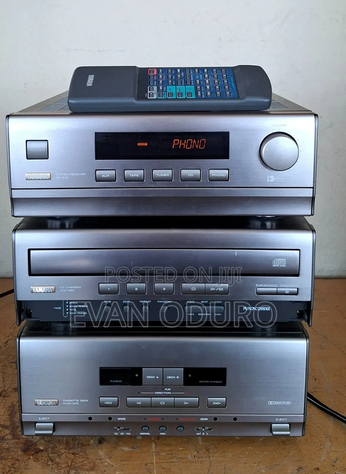 Powerful Yamaha Digital Sound System, Bluetooth, Usb, Radio, Cd Tape