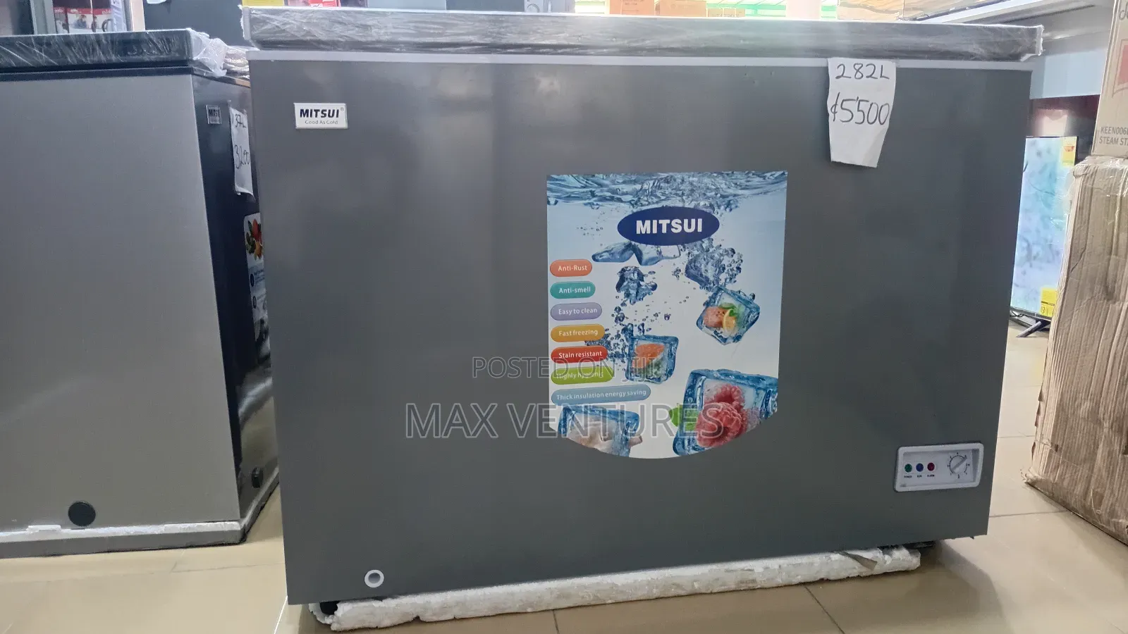 Mitsui 282l Chest Freezer Super Cooling Freezer