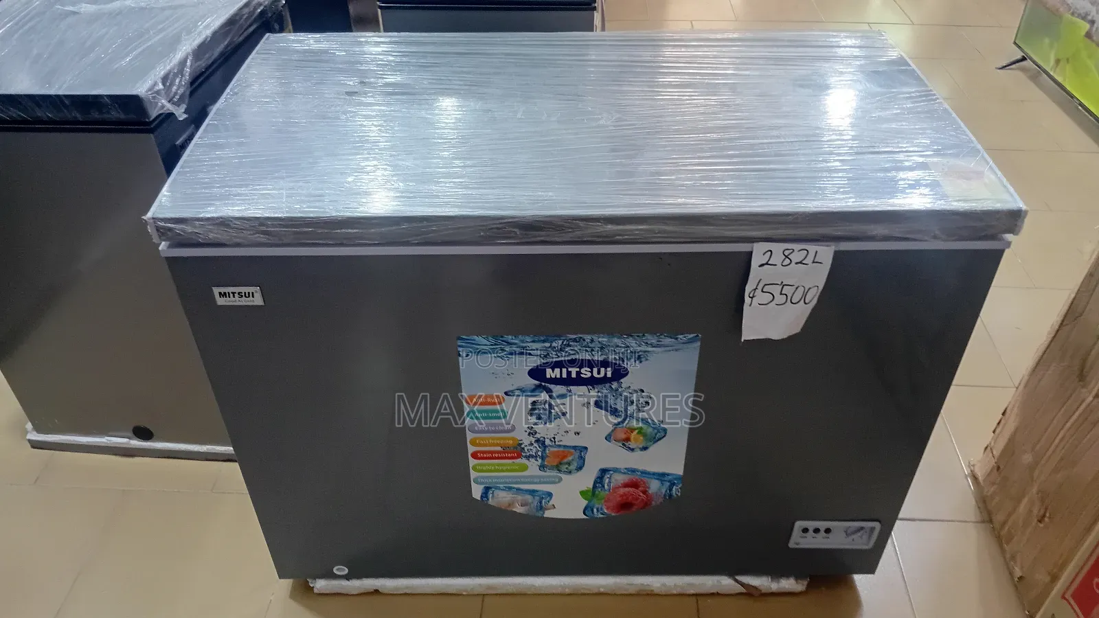 Mitsui 282l Freezer Strong Cooling Power