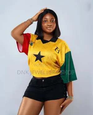 Customised Ghana Black Stars Jersey