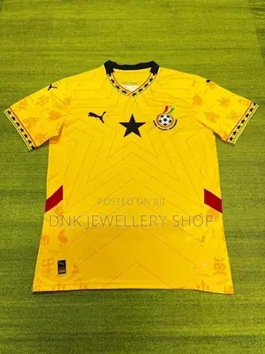 Customised Ghana Black Stars Jersey