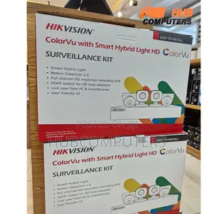 Hikvision (Ds-J142/7204hg) Color Vu 4 Channel Kit 2mp