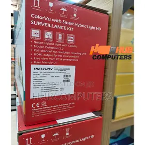 Hikvision (Ds-J142/7204hg) Color Vu 4 Channel Kit 2mp