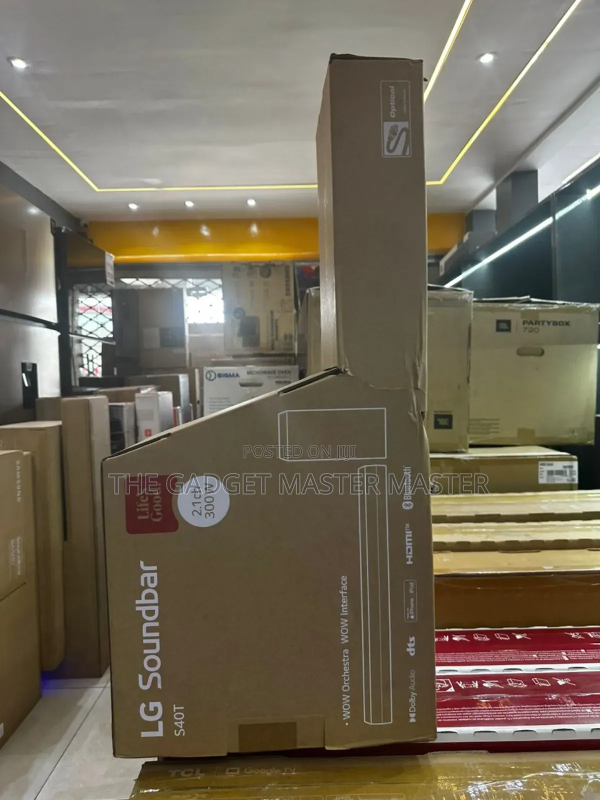 Lg S40t 300w 2.1 Channel Soundbar System