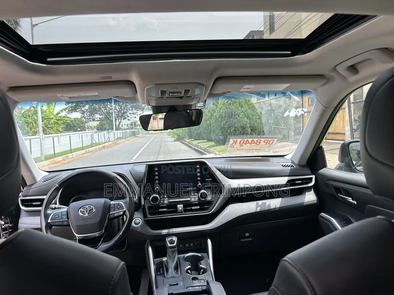 Toyota Highlander XLE 2021 Black