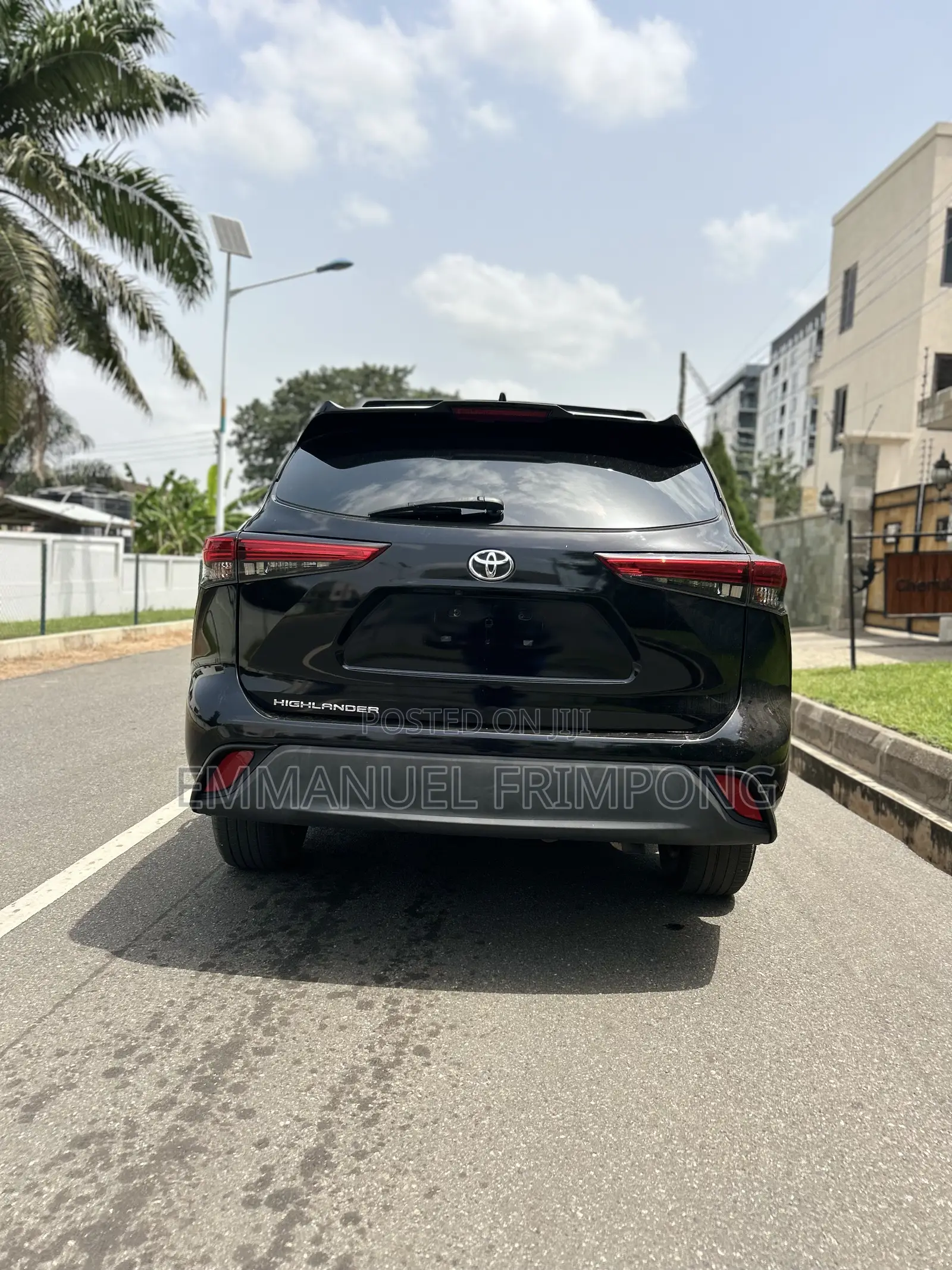 Toyota Highlander XLE 2021 Black