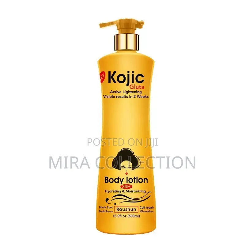 Rhoushun Kojic Acid Gluta Lightening Gold Body Lotion