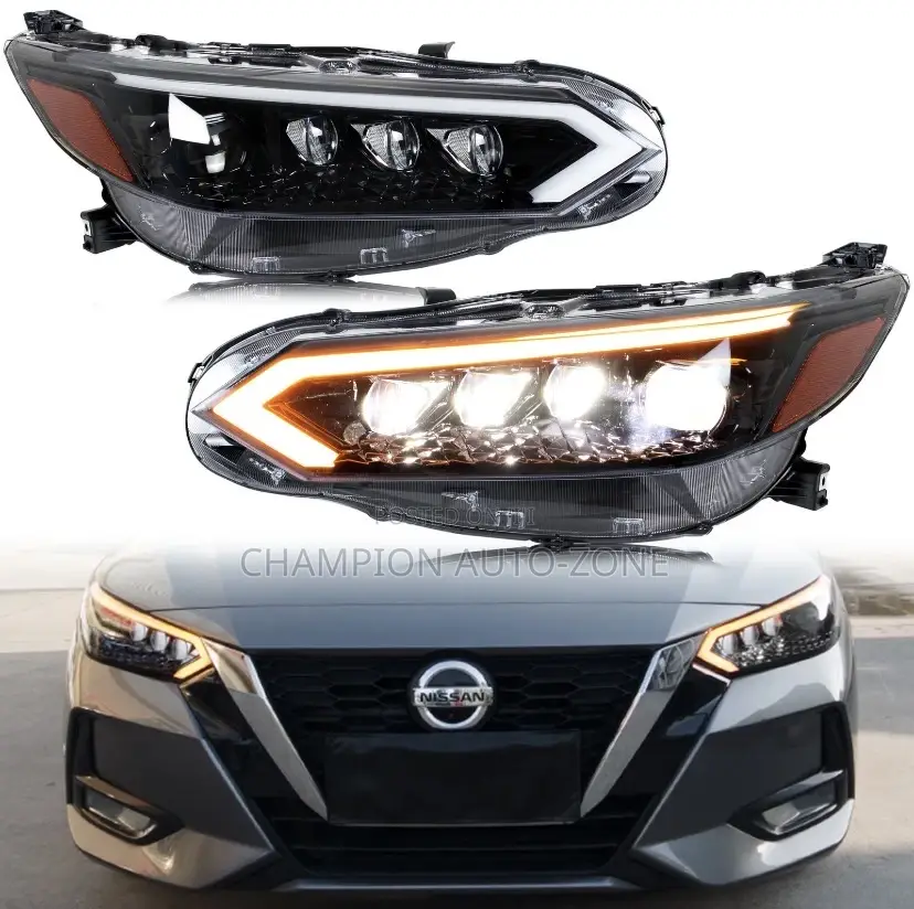Nissan Sentra 2020-2021-2022-2023-2024 B18 Led Headlight Pair
