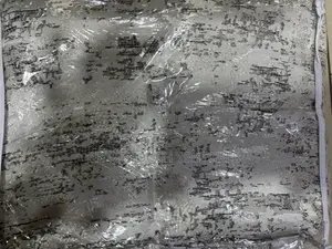 Blackout Curtains for Windows/Door -2 Piece Designed Silver Ash Colour
