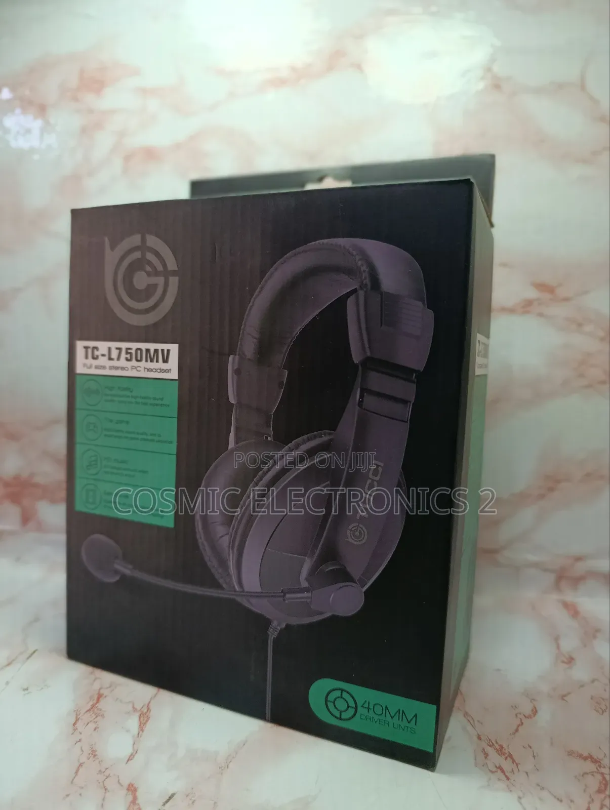Tc-L750mv Full Size Stereo Pc Headset
