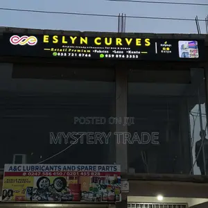 3d Signboard With Light