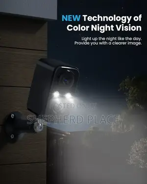 Foaood Df220 Wireless Security Outdoor Camera With Solar Panel