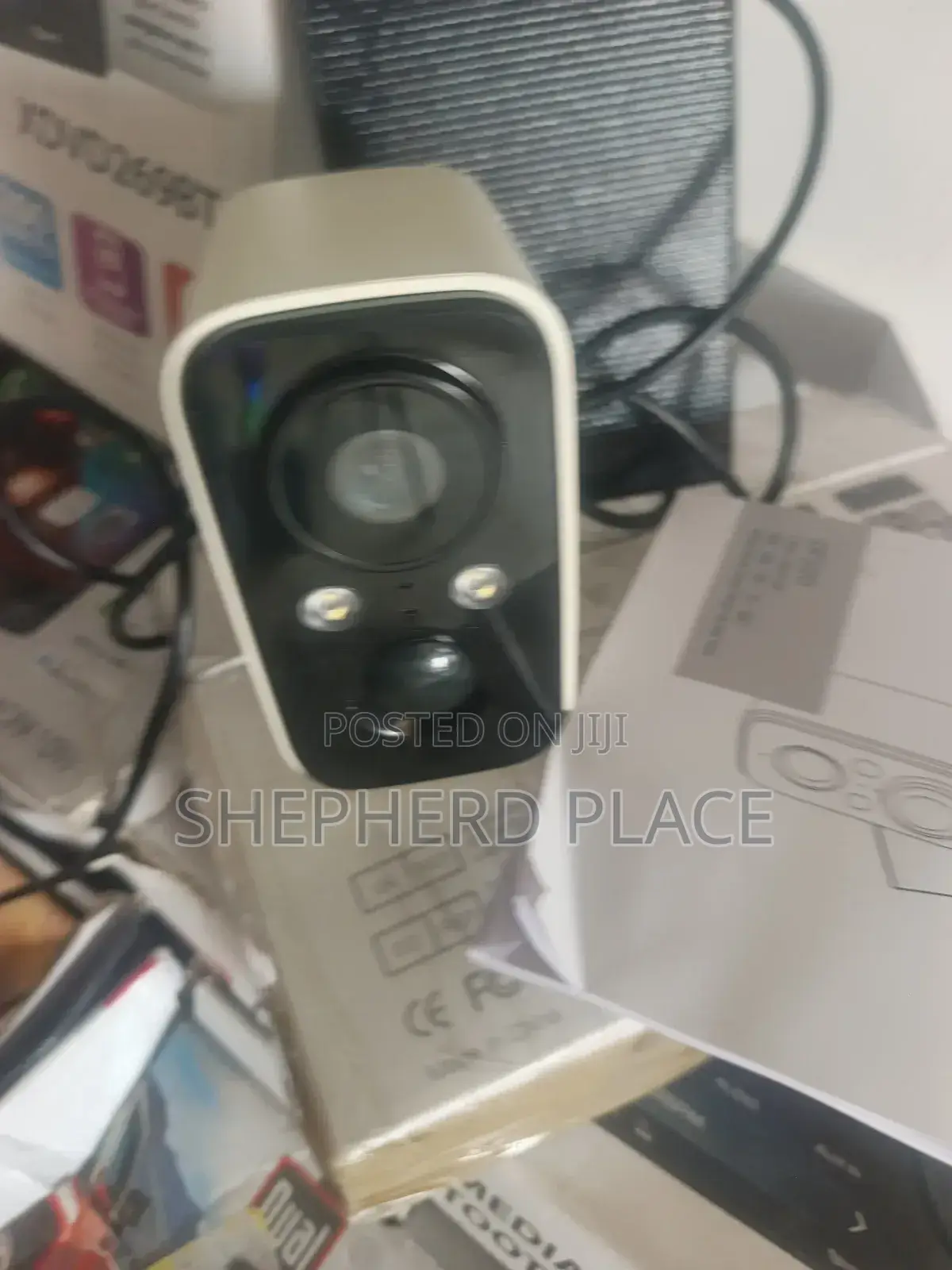 Foaood Df220 Wireless Security Outdoor Camera With Solar Panel