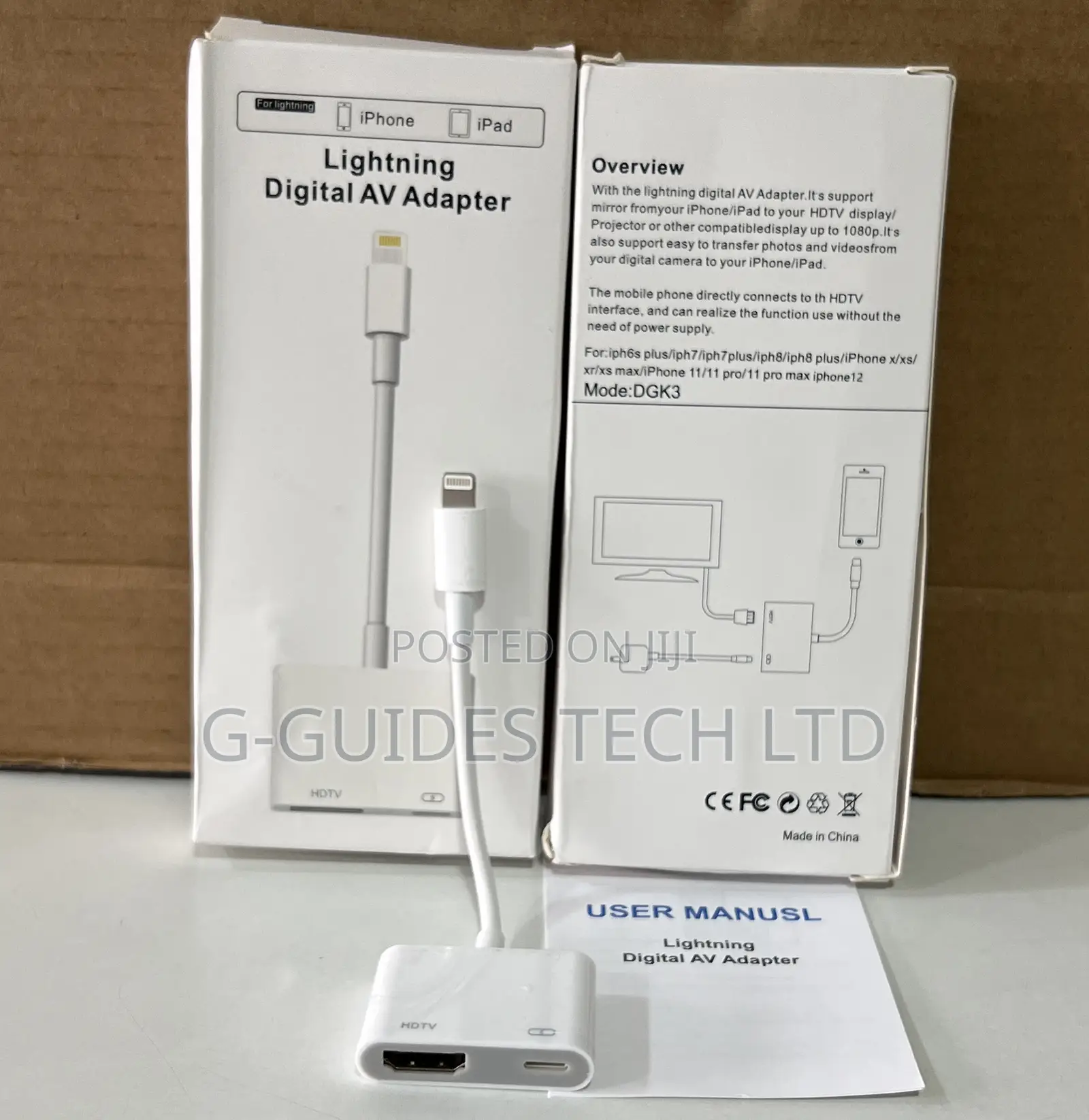 Lightning to Hdmi Adapter, iPhone to Hdmi Adapter