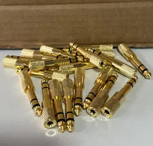 6.35mm Male to 3.5mm Female Stereo Audio Adapters