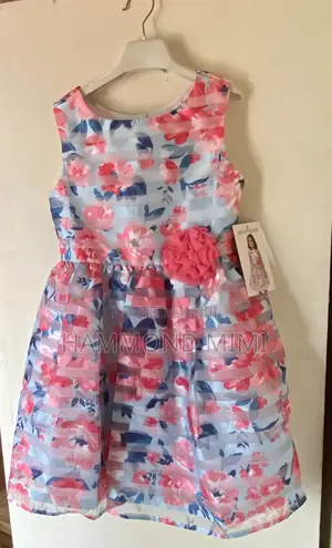 Girls Floral Occasion Dress