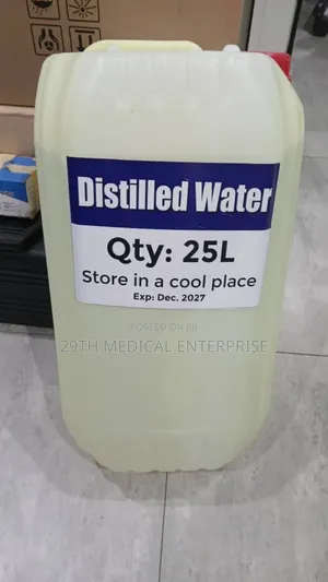 Distilled Water (25 Liters)