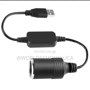 Cigarette Lighter Socket Usb Male To Female Cigarette Lighter
