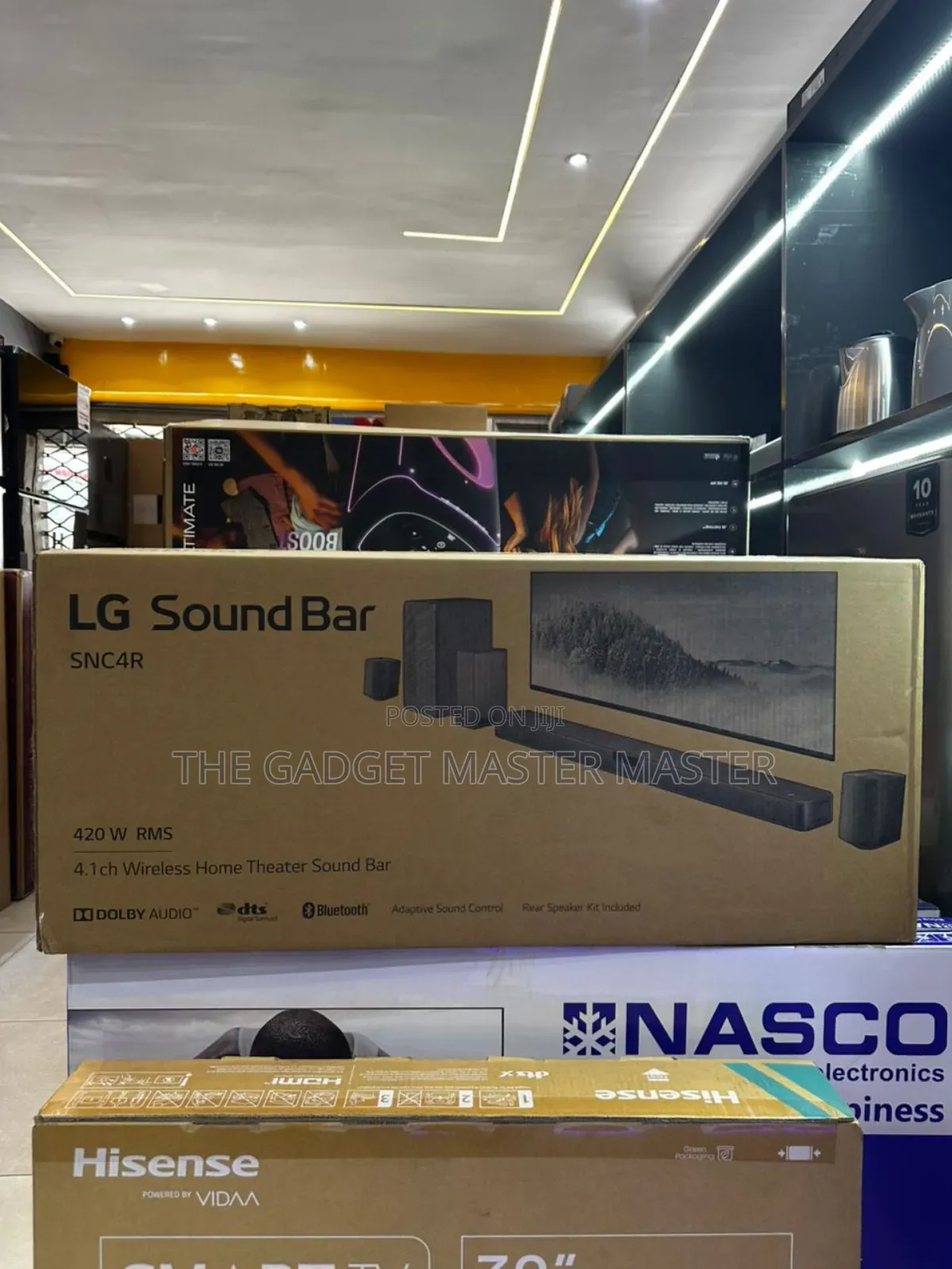 Lg Snc4r 4.1 Channel Soundbar System