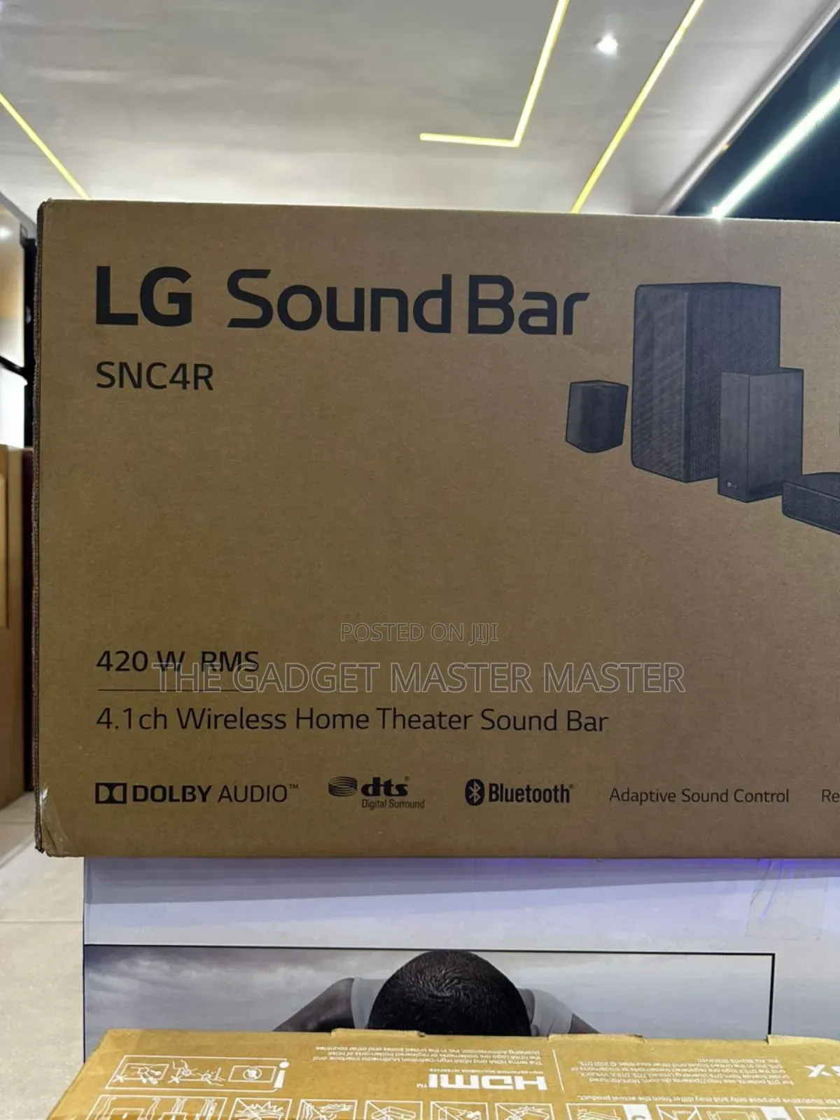 Lg Snc4r 4.1 Channel Soundbar System