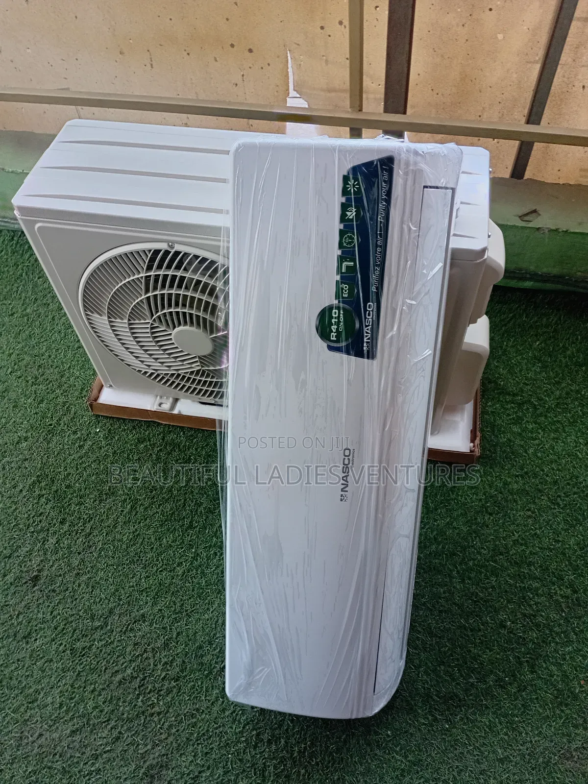 Nasco 1.5hp Air Condition Turbo Cooling Nasco 1.5hp Safer Cooling