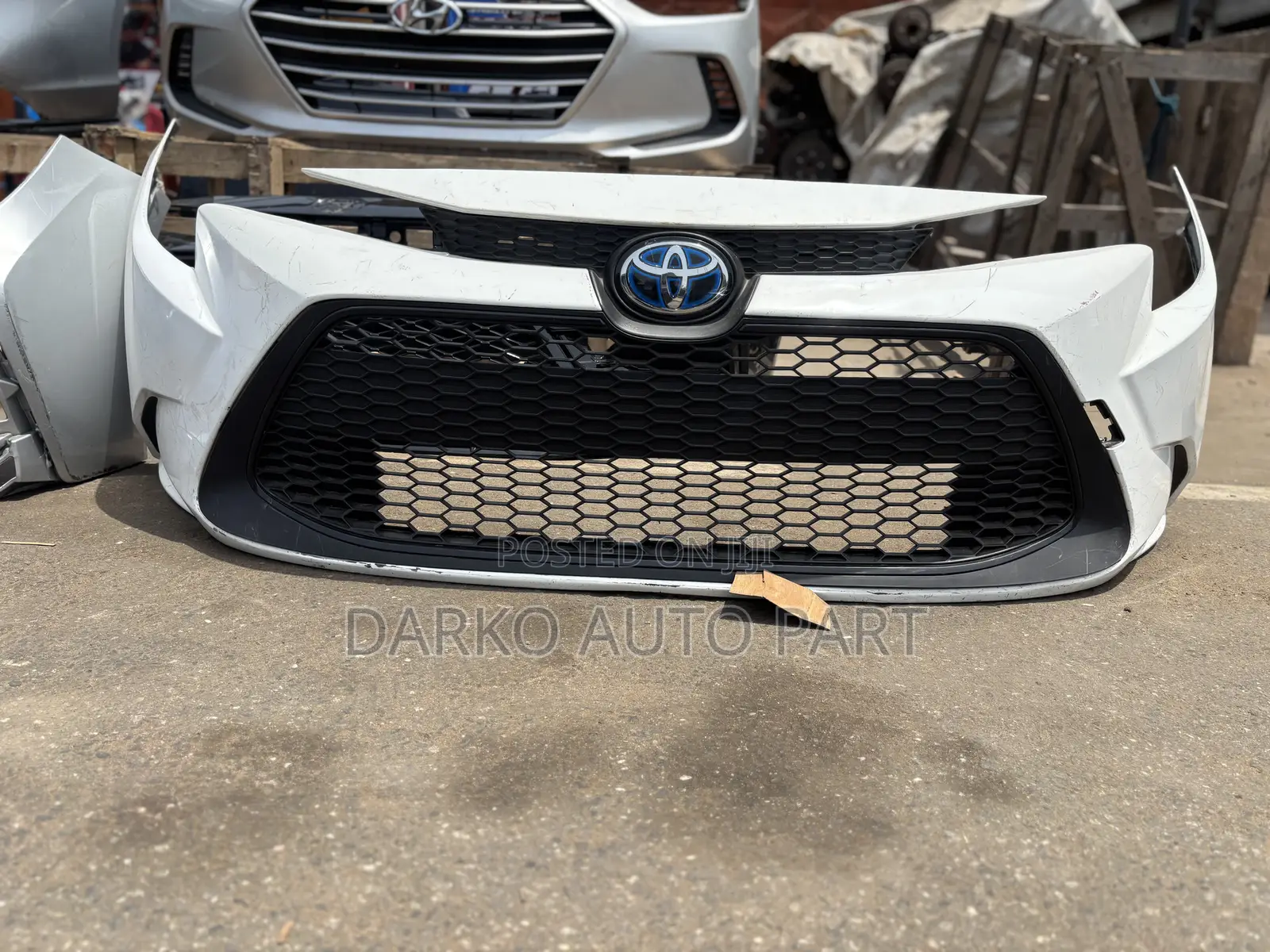 Toyota Corolla 2020-2022 Front Bumper Complete Home Use