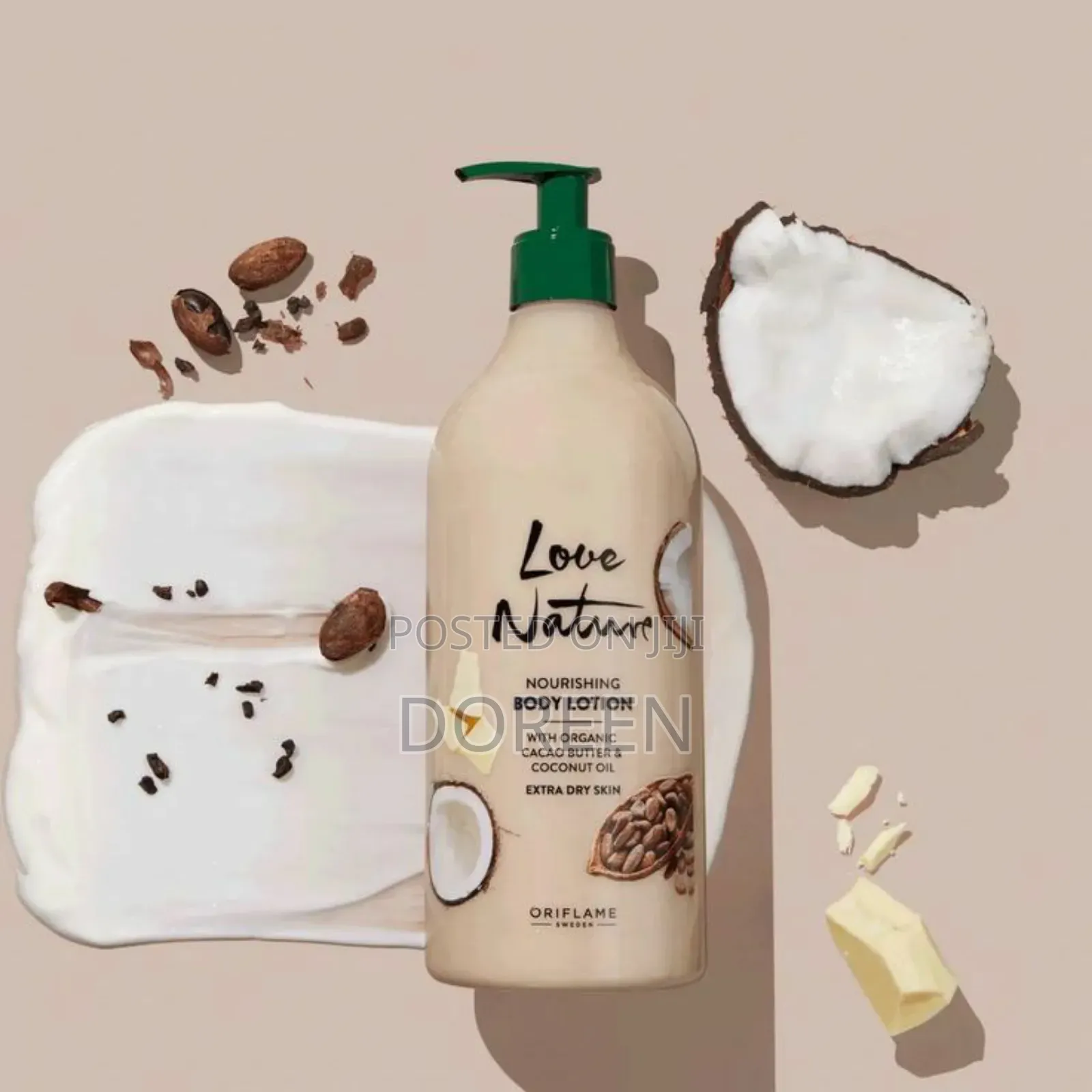 Love Nature Cacao Butter and Coconut Oil Bidy Lotion