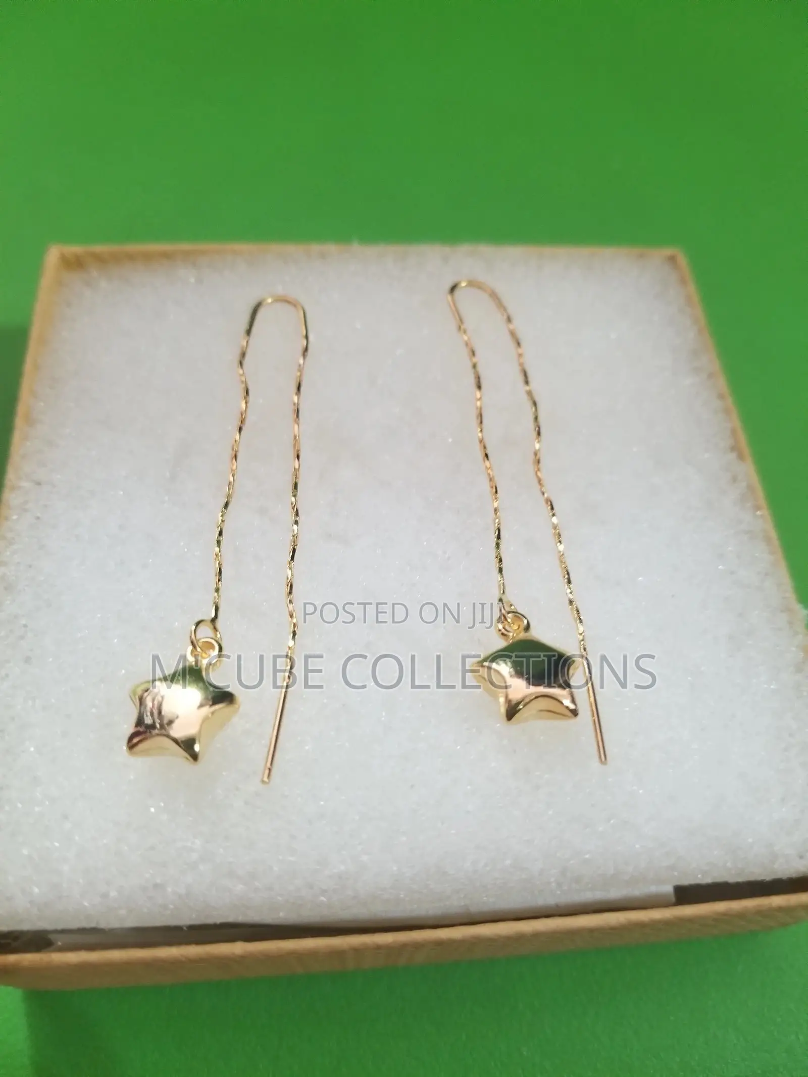 Star Threader Earrings
