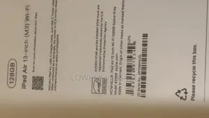 New Apple iPad Pro 13 (2024) 256 GB Gray