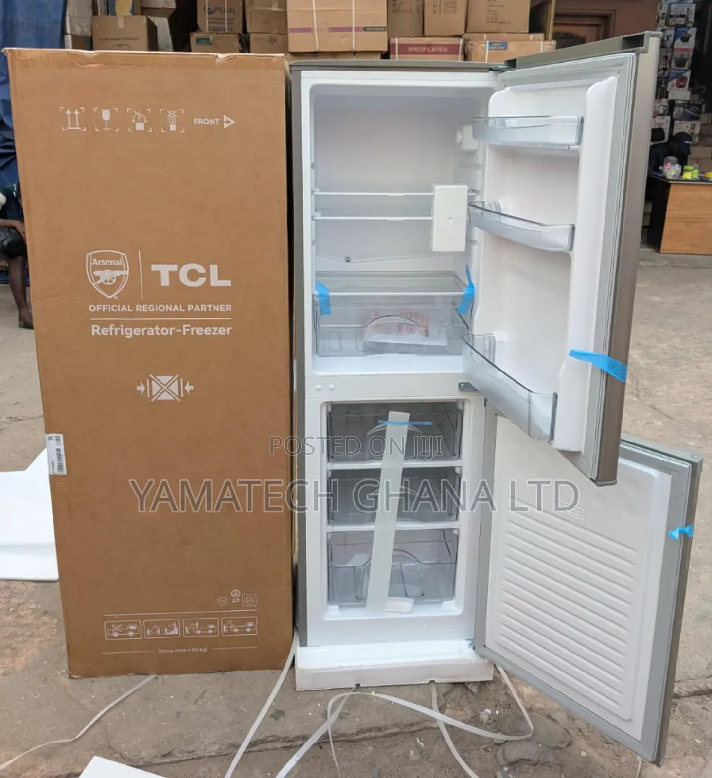 Original Quality Tcl 176l Refrigerator With Bottom Freezer