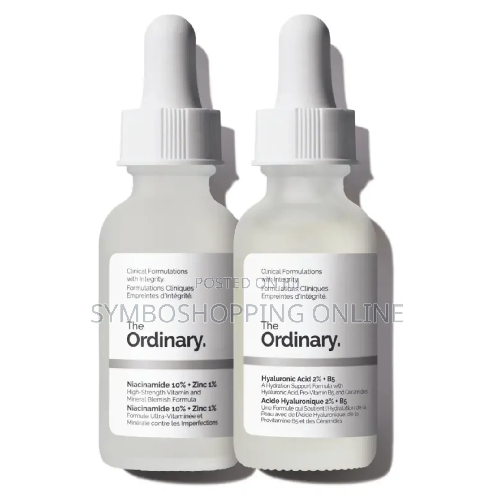 The Ordinary the Skin Support Set: Niacinamide Ha Serums