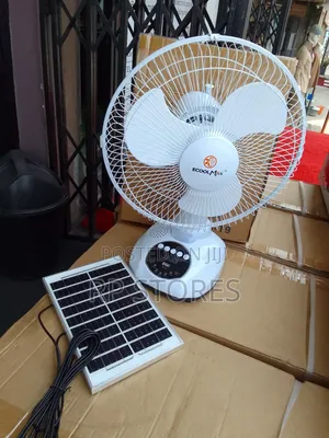 Desktop Fan With Solar