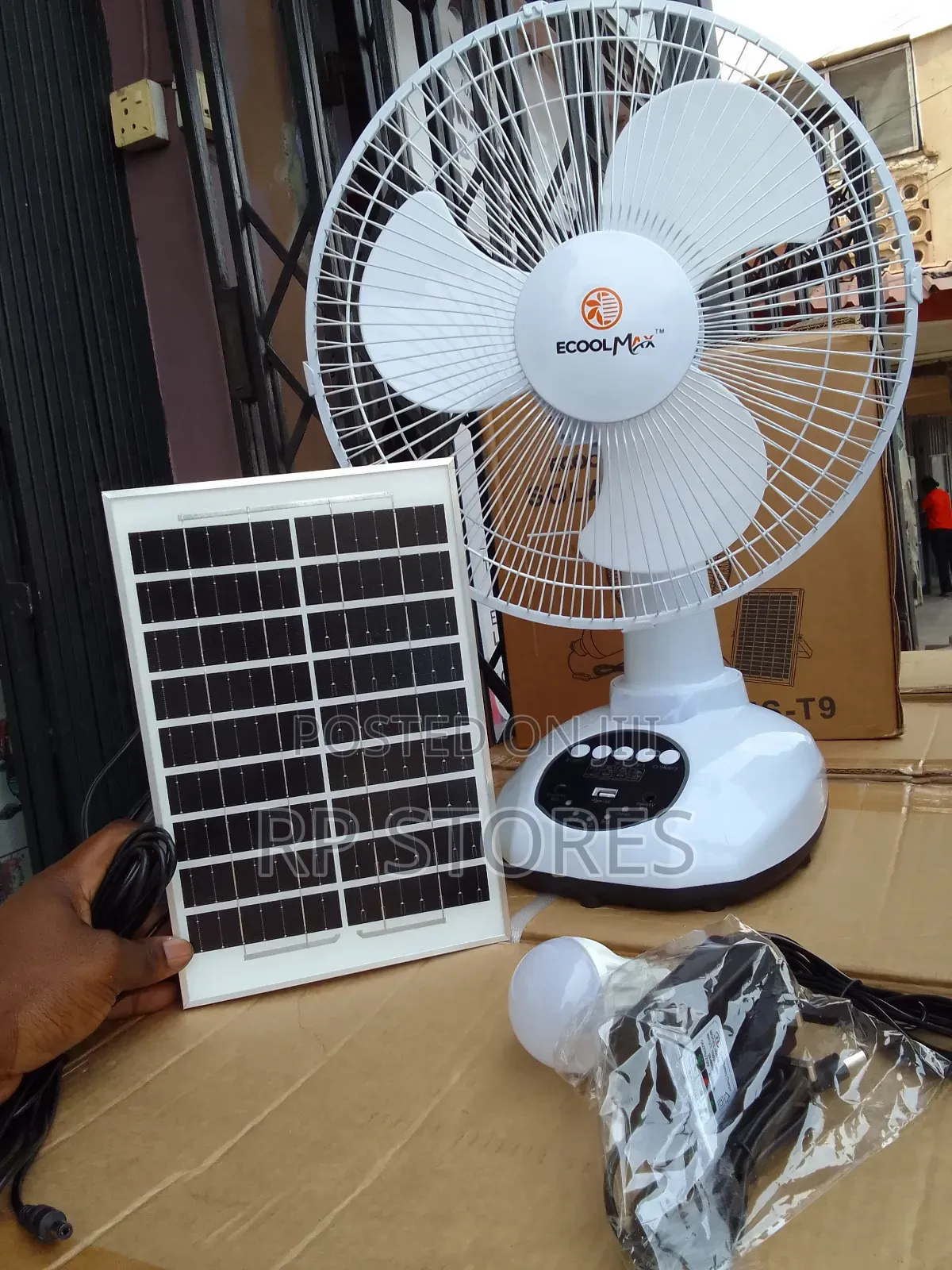 Table/ Desktop Fan / Solar