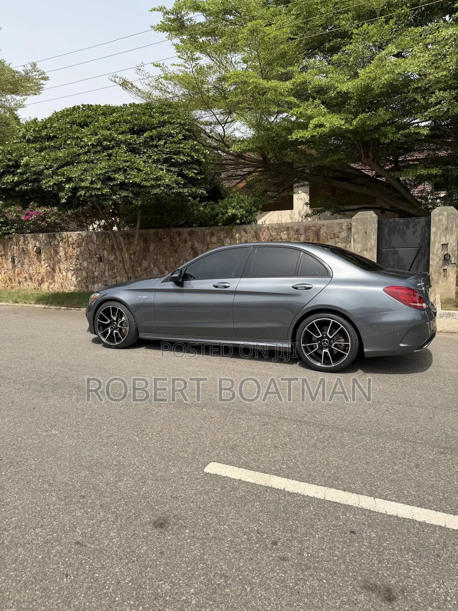 Mercedes-Benz C43 4Matic Sedan AWD (3.0L V6 9AM) 2018 Gray