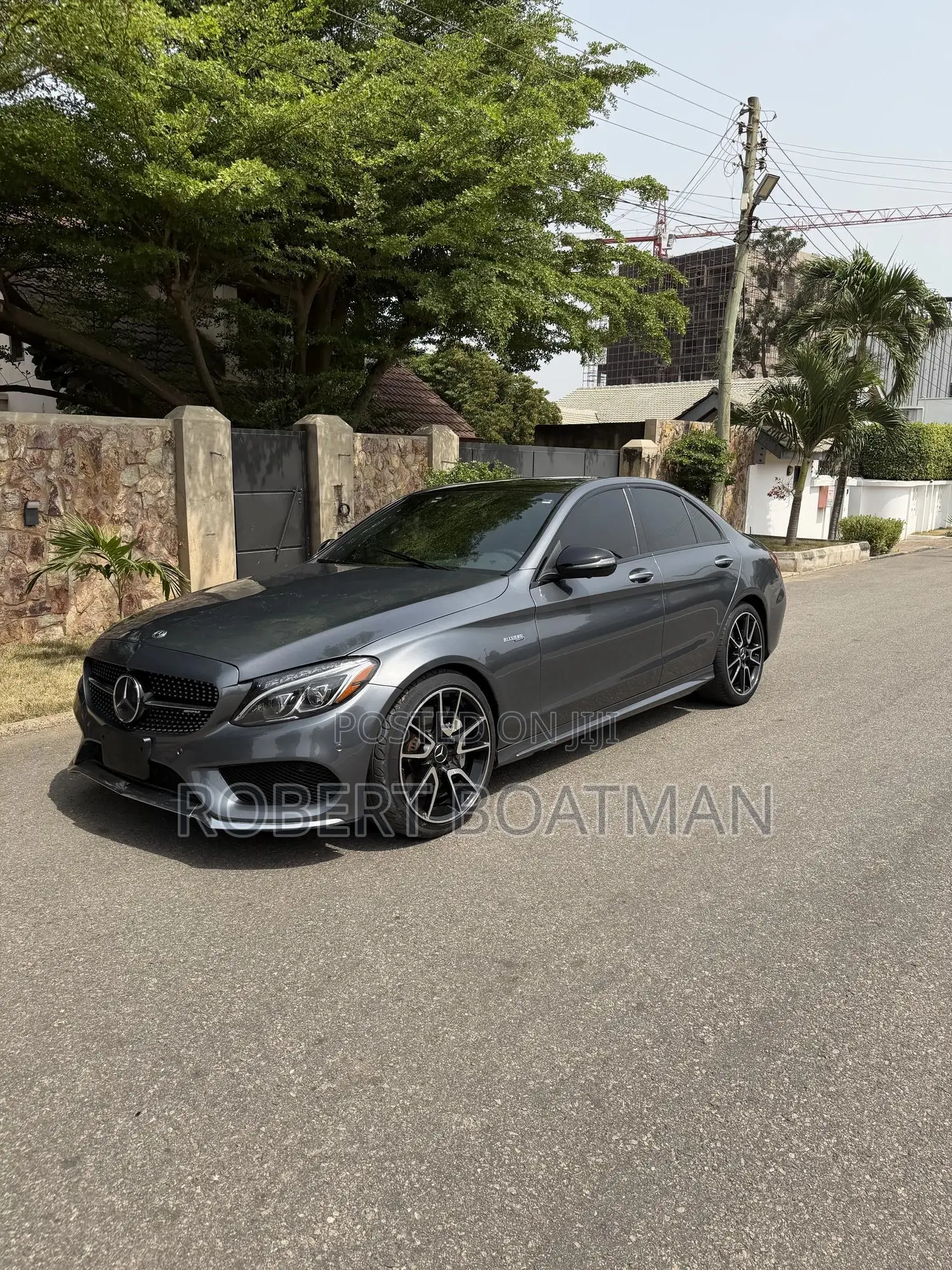 Mercedes-Benz C43 4Matic Sedan AWD (3.0L V6 9AM) 2018 Gray