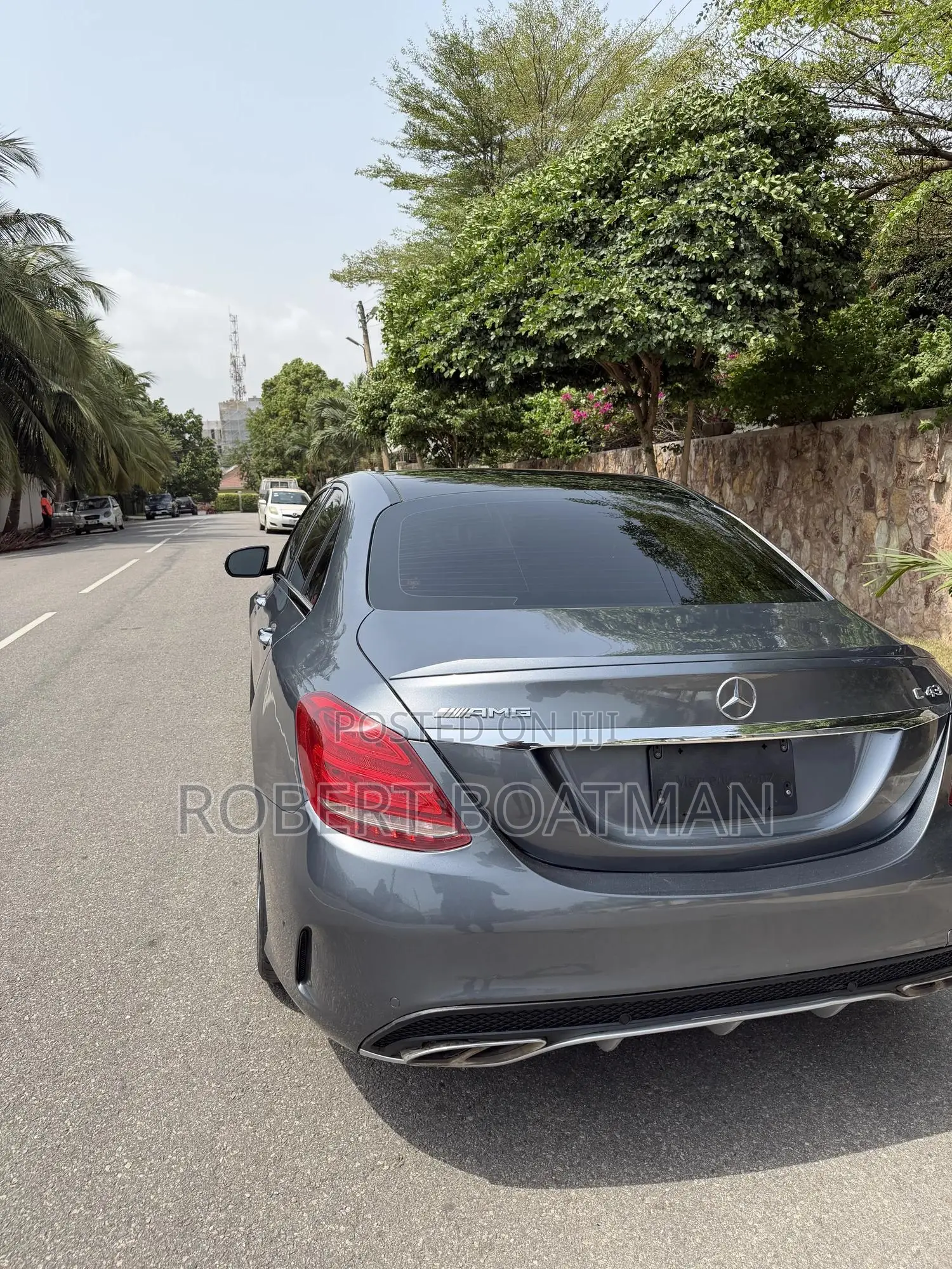 Mercedes-Benz C43 4Matic Sedan AWD (3.0L V6 9AM) 2018 Gray