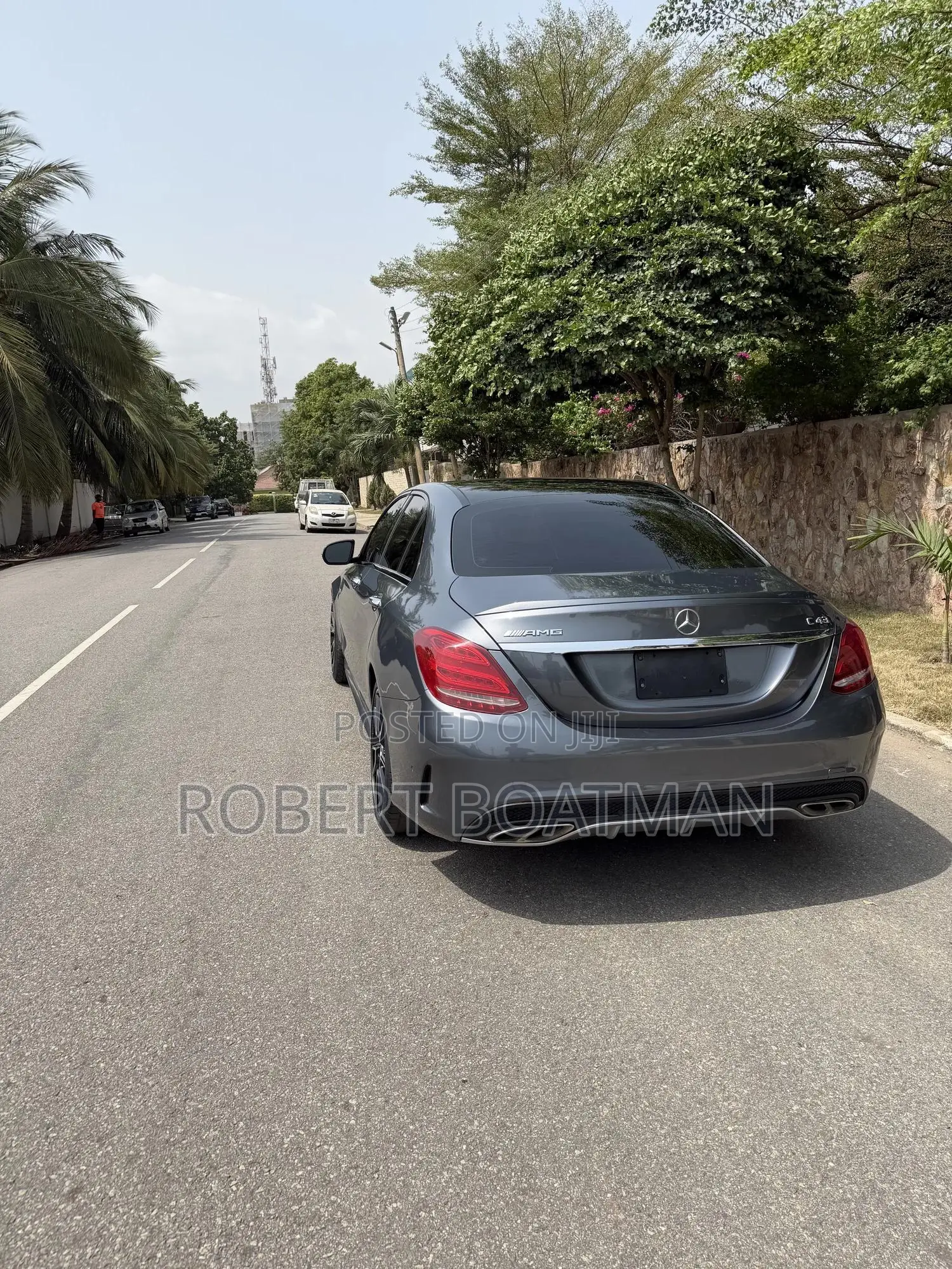 Mercedes-Benz C43 4Matic Sedan AWD (3.0L V6 9AM) 2018 Gray