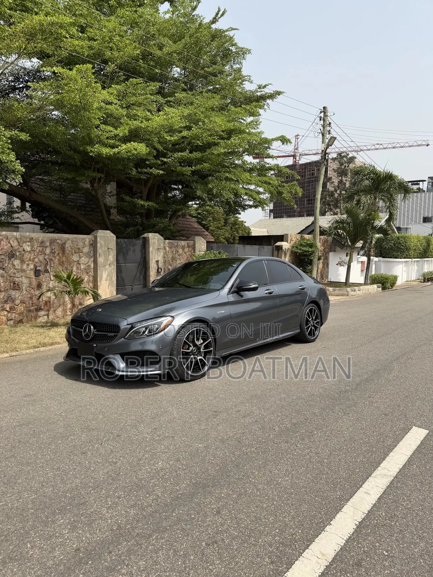 Mercedes-Benz C43 4Matic Sedan AWD (3.0L V6 9AM) 2018 Gray