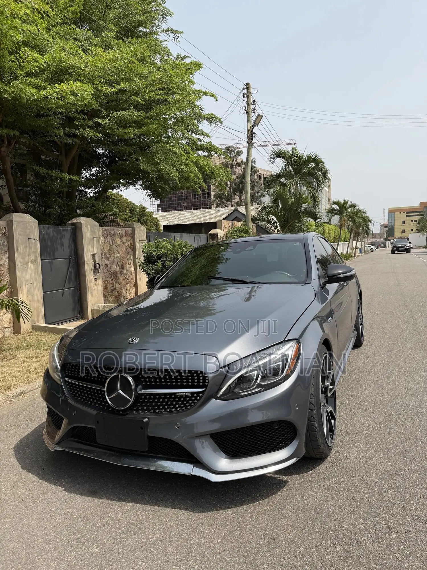 Mercedes-Benz C43 4Matic Sedan AWD (3.0L V6 9AM) 2018 Gray