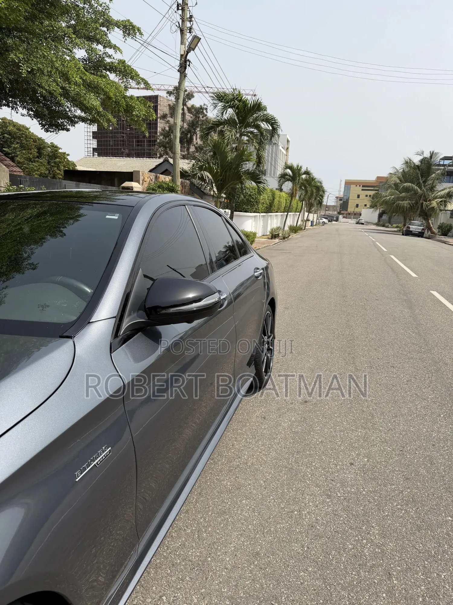 Mercedes-Benz C43 4Matic Sedan AWD (3.0L V6 9AM) 2018 Gray