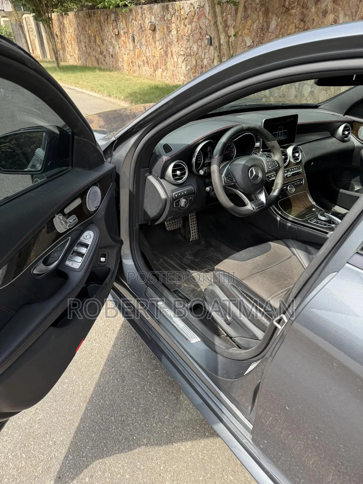 Mercedes-Benz C43 4Matic Sedan AWD (3.0L V6 9AM) 2018 Gray