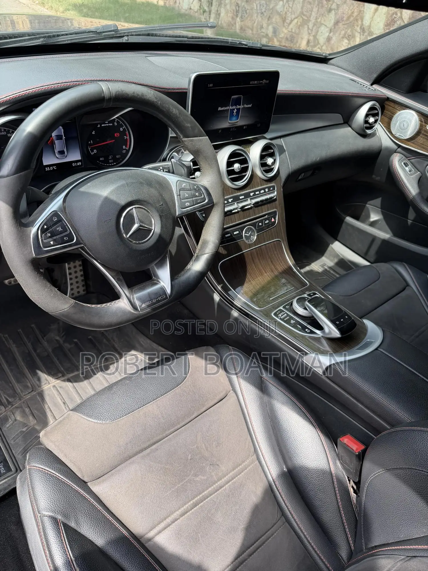 Mercedes-Benz C43 4Matic Sedan AWD (3.0L V6 9AM) 2018 Gray