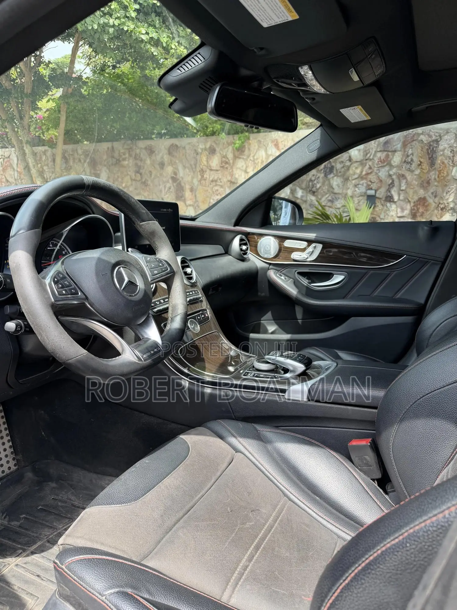 Mercedes-Benz C43 4Matic Sedan AWD (3.0L V6 9AM) 2018 Gray
