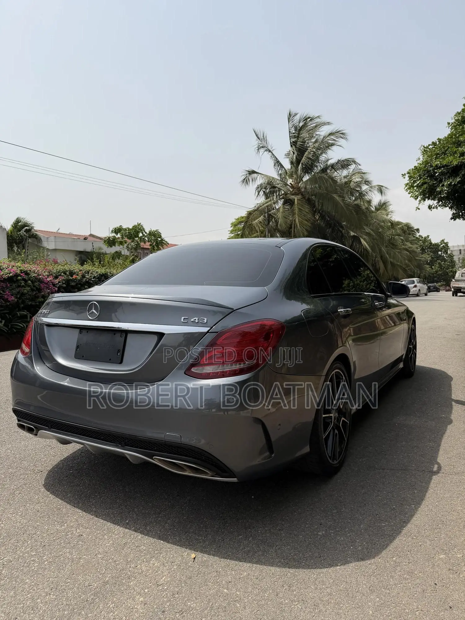 Mercedes-Benz C43 4Matic Sedan AWD (3.0L V6 9AM) 2018 Gray