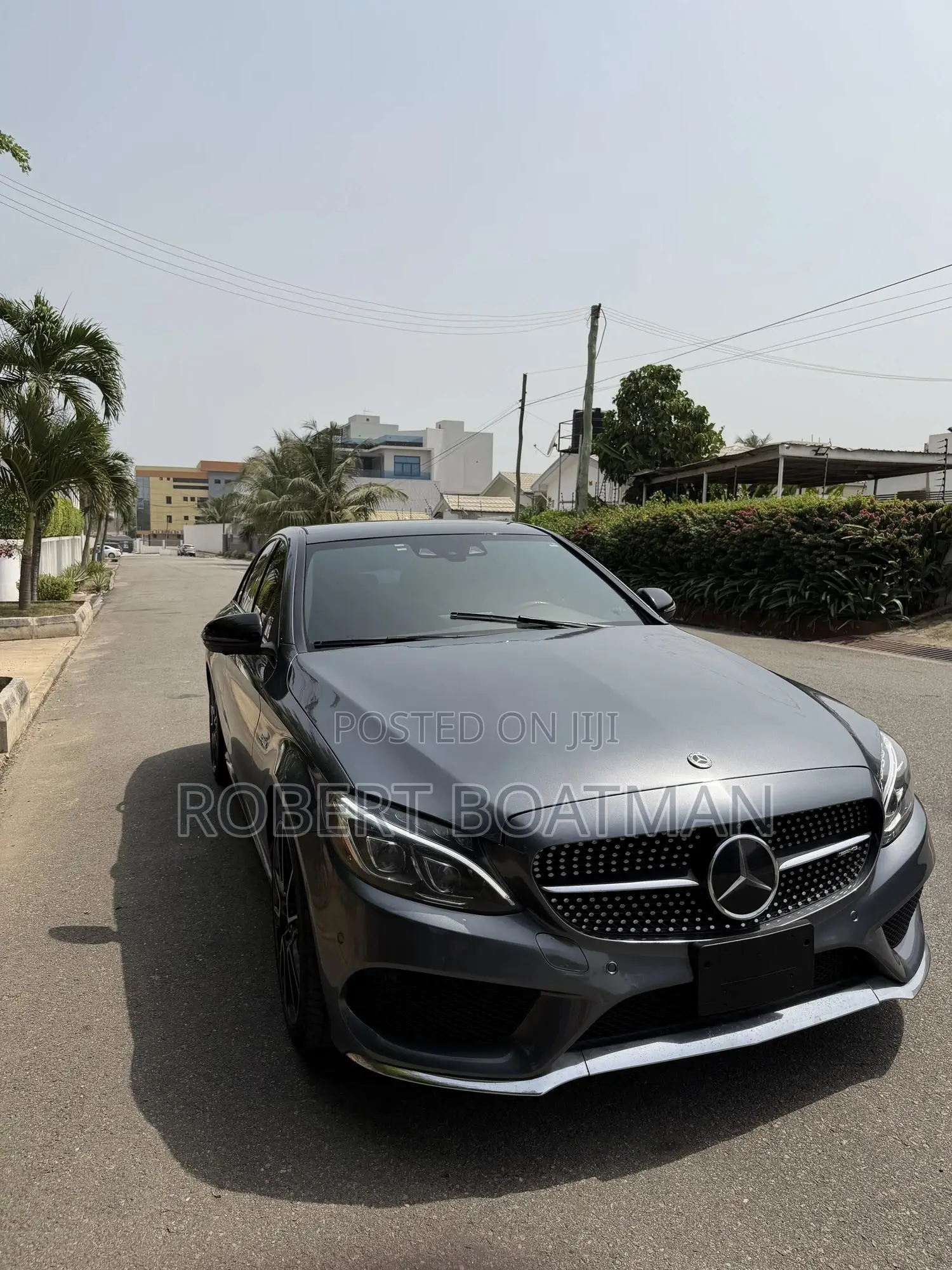 Mercedes-Benz C43 4Matic Sedan AWD (3.0L V6 9AM) 2018 Gray