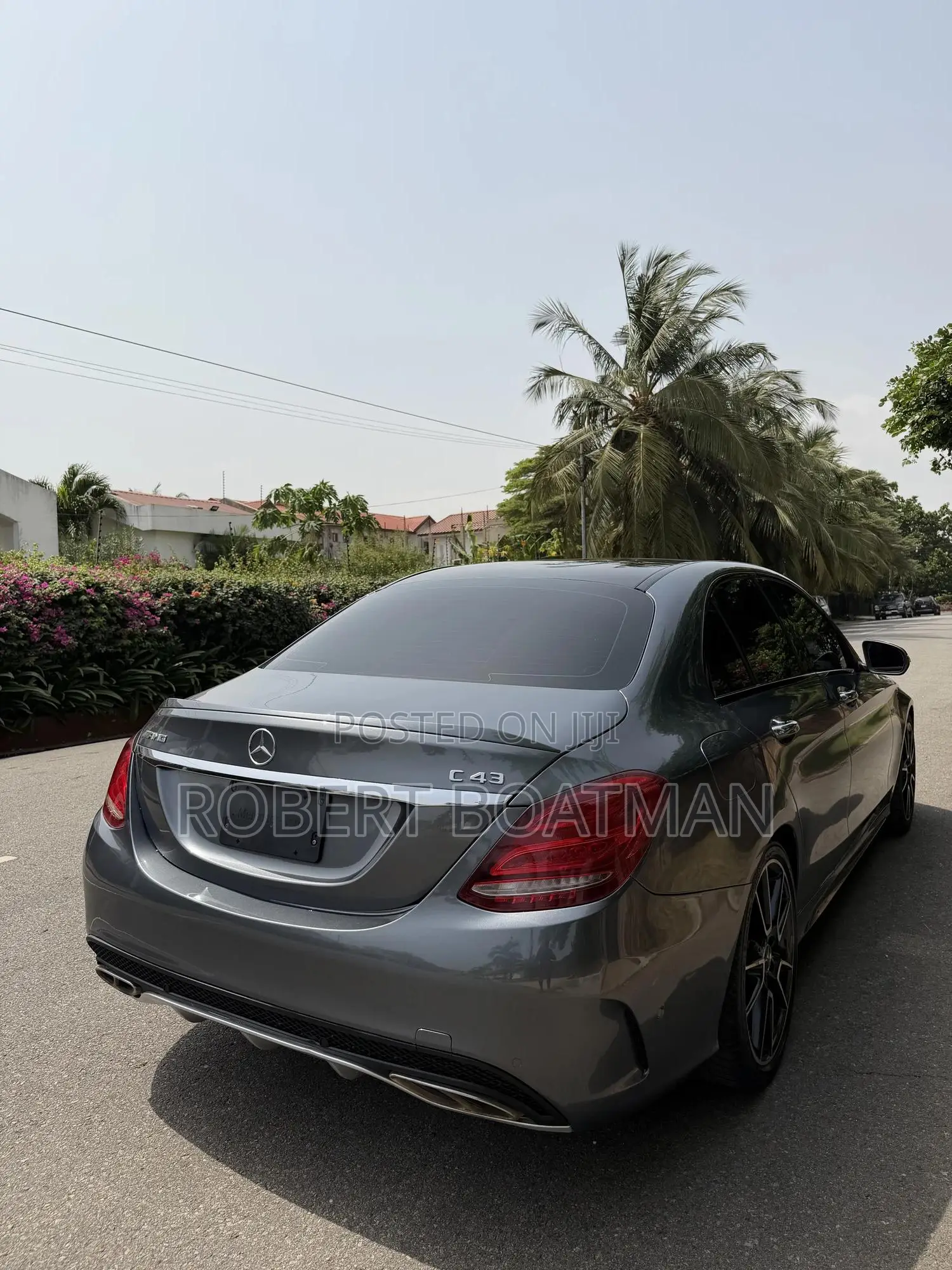 Mercedes-Benz C43 4Matic Sedan AWD (3.0L V6 9AM) 2018 Gray